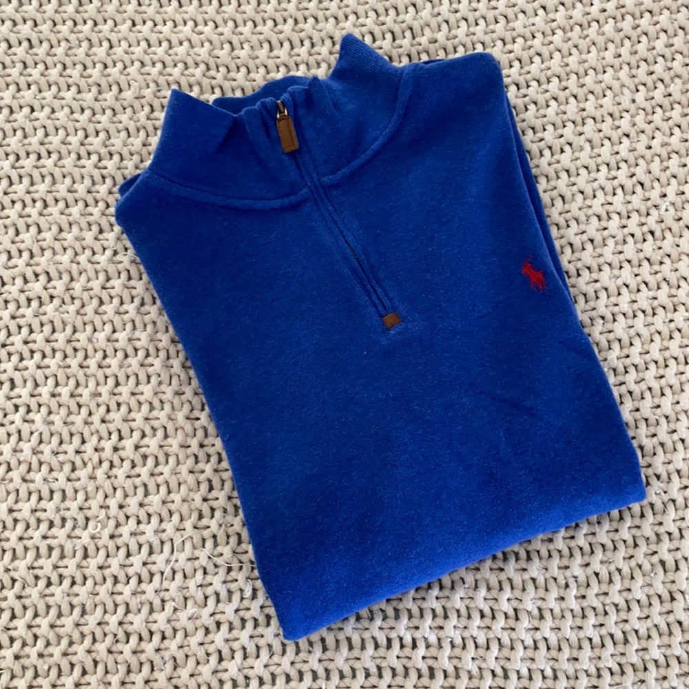 NWT Blue Polo Ralph Lauren Men’s Sweater